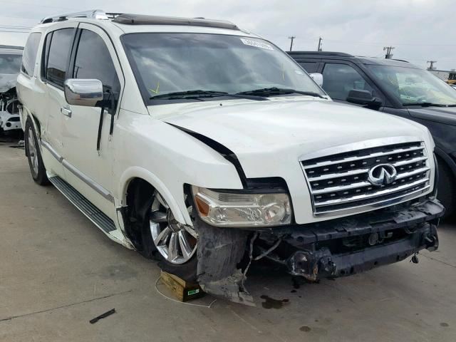 5N3ZA0NF3AN909231 - 2010 INFINITI QX56 WHITE photo 1