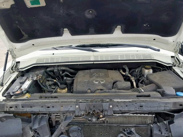 5N3ZA0NF3AN909231 - 2010 INFINITI QX56 WHITE photo 7