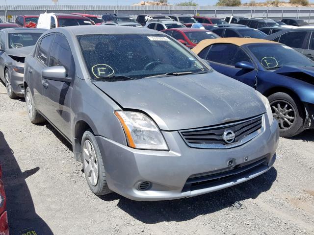 3N1AB6AP4CL771150 - 2012 NISSAN SENTRA 2.0 GRAY photo 1