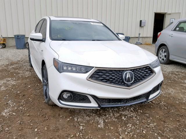 19UUB3F80JA801793 - 2018 ACURA TLX ELITE WHITE photo 1