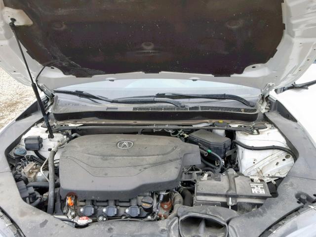 19UUB3F80JA801793 - 2018 ACURA TLX ELITE WHITE photo 7