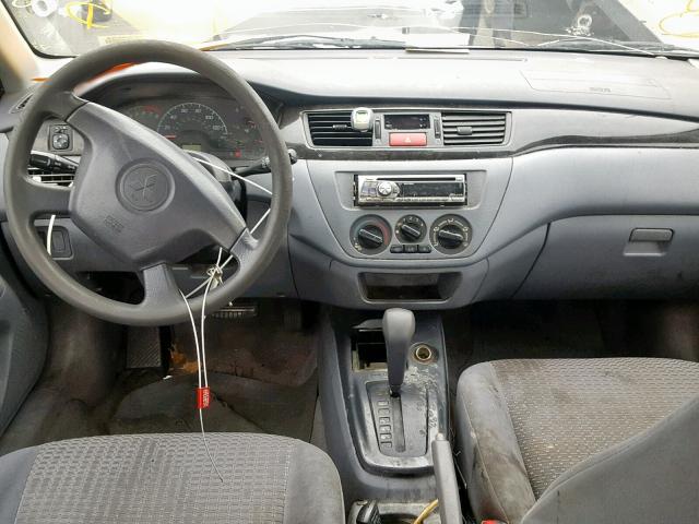 JA3AJ26E92U069506 - 2002 MITSUBISHI LANCER ES BEIGE photo 9