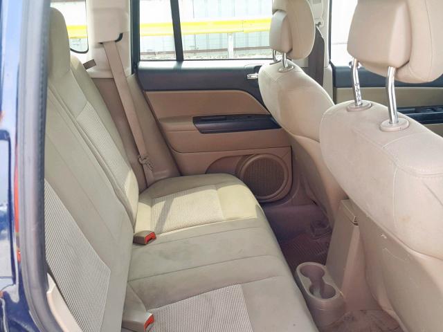 1C4NJCBB8DD283264 - 2013 JEEP COMPASS SP ლურჯი ფოტო 6