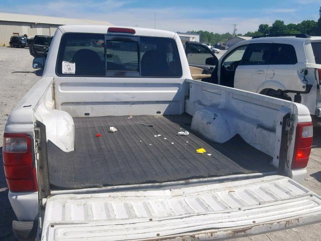 1FTYR10D52PB31176 - 2002 FORD RANGER WHITE photo 6