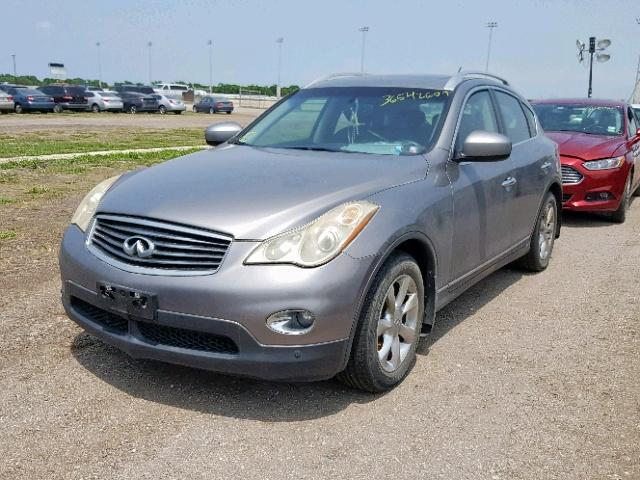 JNKAJ09F28M352167 - 2008 INFINITI EX35 BASE Boz foto 2