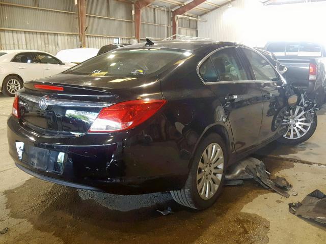 2G4GS5EK5C9192716 - 2012 BUICK REGAL PREM BLACK photo 4