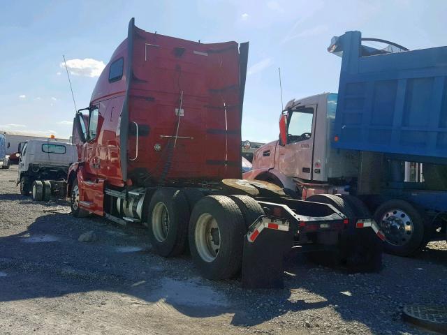 4V4NC9EG2FN190746 - 2015 VOLVO VN VNL RED photo 3