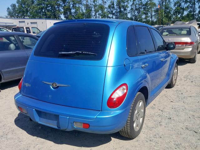 3A8FY48939T525334 - 2009 CHRYSLER PT CRUISER BLUE photo 4