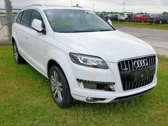 WA1LMAFE6FD022896 - 2015 AUDI Q7 TDI WHITE photo 1