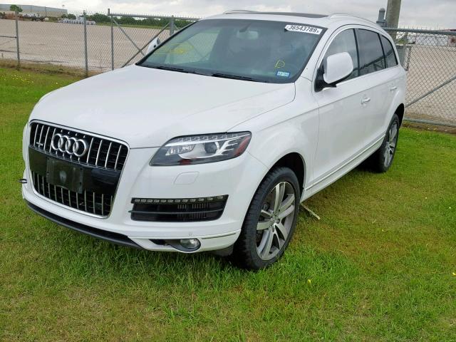 WA1LMAFE6FD022896 - 2015 AUDI Q7 TDI WHITE photo 2