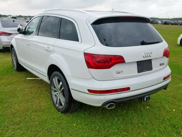 WA1LMAFE6FD022896 - 2015 AUDI Q7 TDI WHITE photo 3