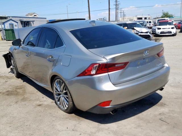 JTHBA1D23G5035036 - 2016 LEXUS IS 200T GRAY photo 3