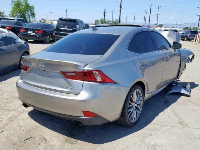 JTHBA1D23G5035036 - 2016 LEXUS IS 200T GRAY photo 4