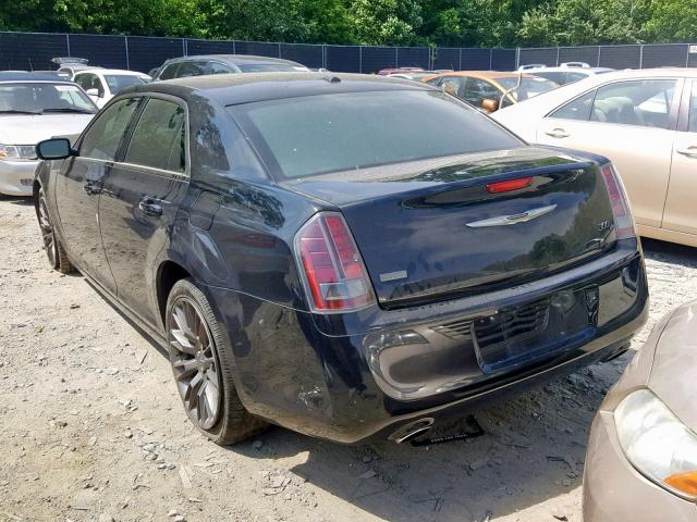 2C3CCADG8DH698400 - 2013 CHRYSLER 300C VARVA BLACK photo 3