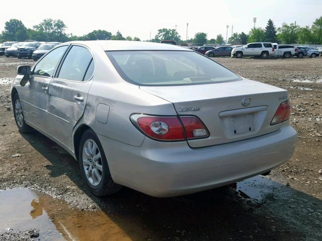 JTHBF30G320061611 - 2002 LEXUS ES 300 WHITE photo 3