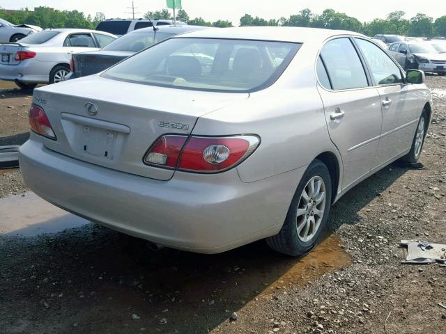 JTHBF30G320061611 - 2002 LEXUS ES 300 WHITE photo 4