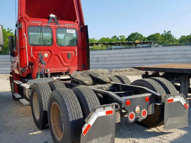 3AKJGBD47DDFD4996 - 2013 FREIGHTLINER CASCADIA 1 RED photo 3