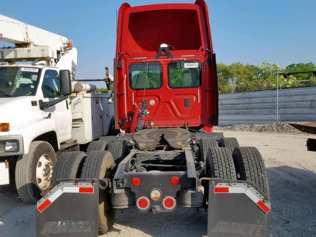 3AKJGBD47DDFD4996 - 2013 FREIGHTLINER CASCADIA 1 RED photo 6