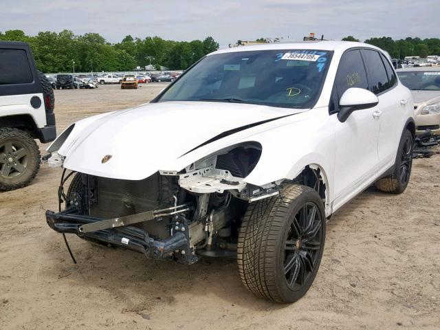 WP1AB2A25CLA46337 - 2012 PORSCHE CAYENNE S WHITE photo 2