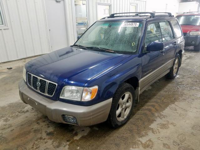 JF1SF655X2H746707 - 2002 SUBARU FORESTER S  photo 2