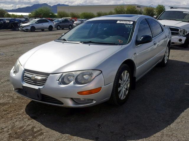 2C3HE66G01H545953 - 2001 CHRYSLER 300M SILVER photo 2