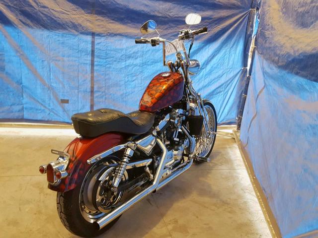 1HD1CGP133K439591 - 2003 HARLEY-DAVIDSON XL1200 C MAROON photo 4