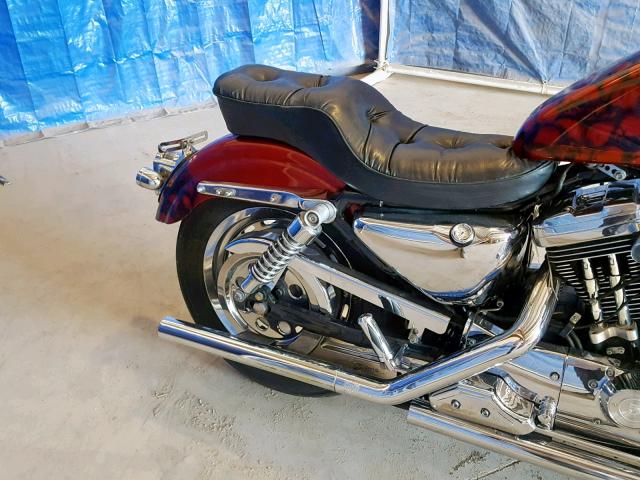 1HD1CGP133K439591 - 2003 HARLEY-DAVIDSON XL1200 C MAROON photo 6