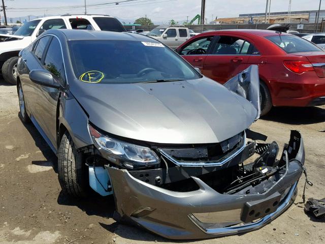 1G1RC6S53HU151258 - 2017 CHEVROLET VOLT LT GRAY photo 1