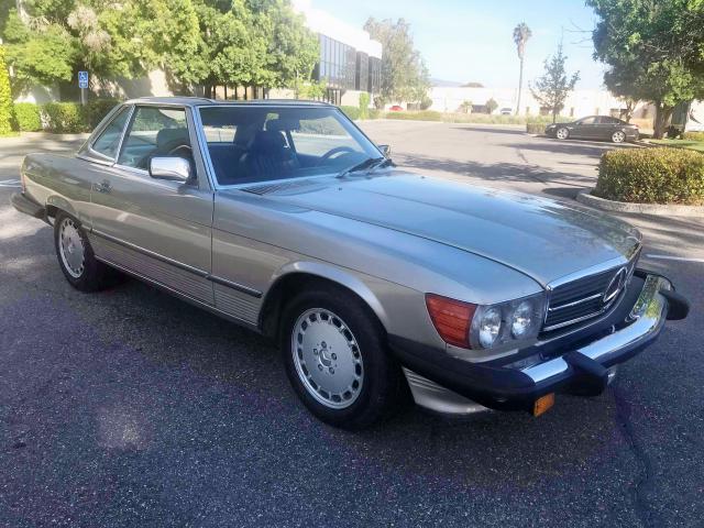 WDBBA48D3KA093712 - 1989 MERCEDES-BENZ 560 SL SILVER photo 1