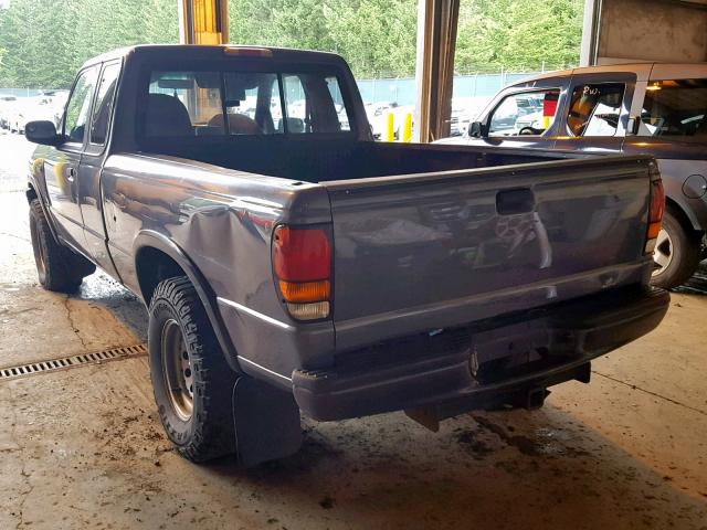 4F4DR17X5RTM35793 - 1994 MAZDA B4000 CAB GRAY photo 3