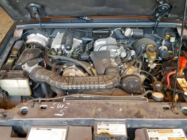 4F4DR17X5RTM35793 - 1994 MAZDA B4000 CAB GRAY photo 7