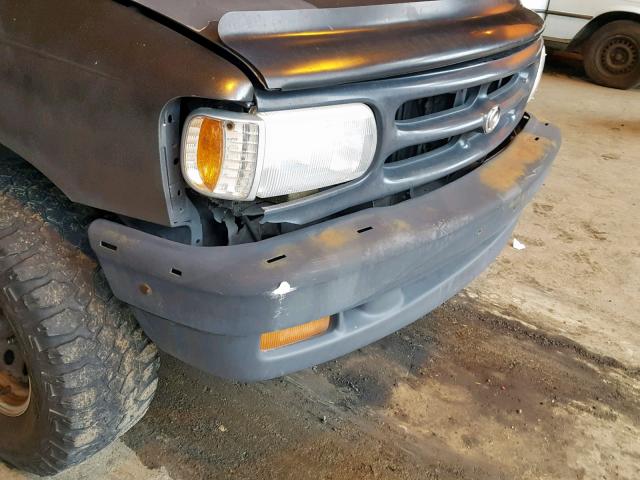 4F4DR17X5RTM35793 - 1994 MAZDA B4000 CAB GRAY photo 9