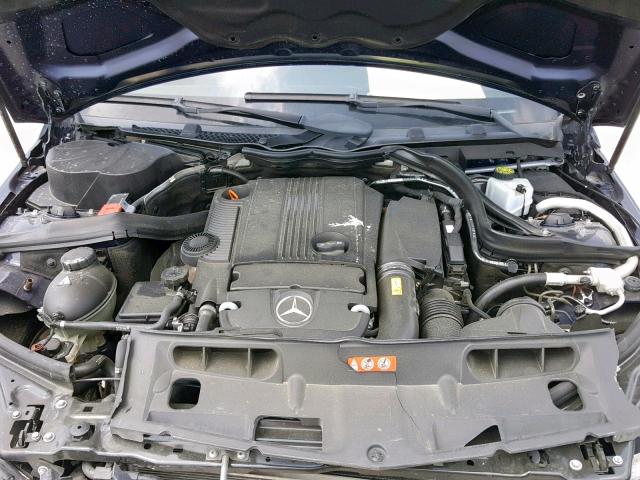 WDDGF4HB5CR220315 - 2012 MERCEDES-BENZ C 250 BLUE photo 7