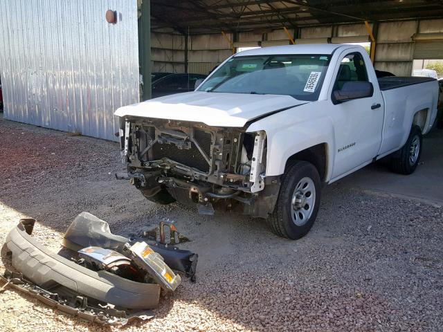 1GCNCNECXGZ197889 - 2016 CHEVROLET SILVERADO WHITE photo 2