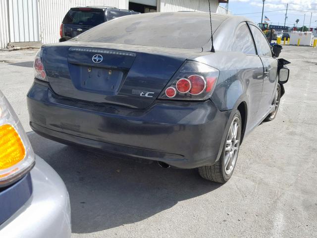 JTKDE167680242986 - 2008 TOYOTA SCION TC შავი ფოტო 4