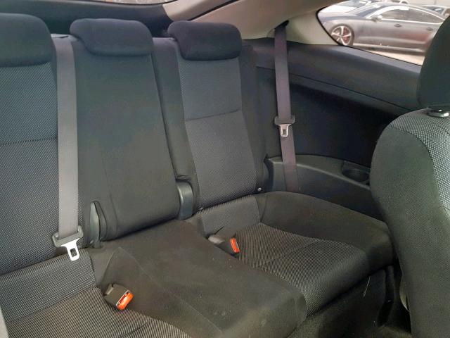 JTKDE167680242986 - 2008 TOYOTA SCION TC შავი ფოტო 6