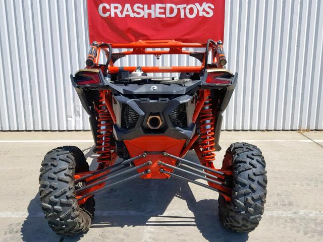 3JBVXAW20HK002807 - 2017 CAN-AM MAVERICK X ORANGE photo 4