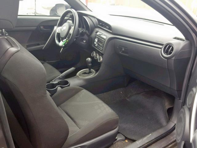JTKJF5C78B3019141 - 2011 TOYOTA SCION TC GRAY photo 5