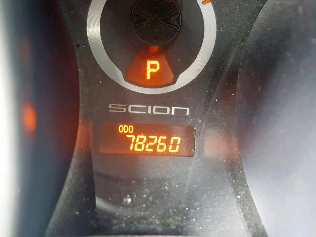 JTKJF5C78B3019141 - 2011 TOYOTA SCION TC GRAY photo 8