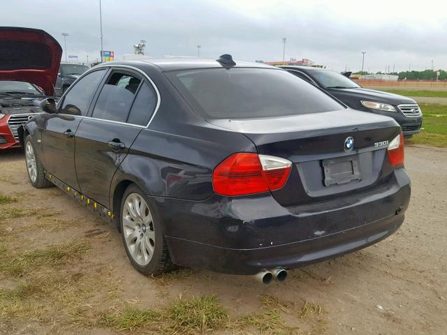 WBAVB33596KR74305 - 2006 BMW 330 I BLACK photo 3