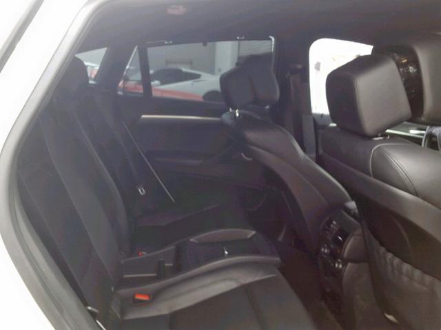 5YMGZ0C54CLK14964 - 2012 BMW X6 M WHITE photo 6