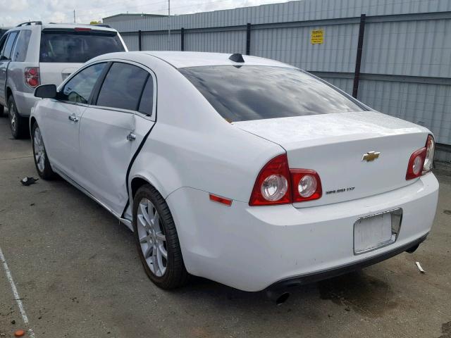 1G1ZG5E70CF263086 - 2012 CHEVROLET MALIBU LTZ 白色 照片 3