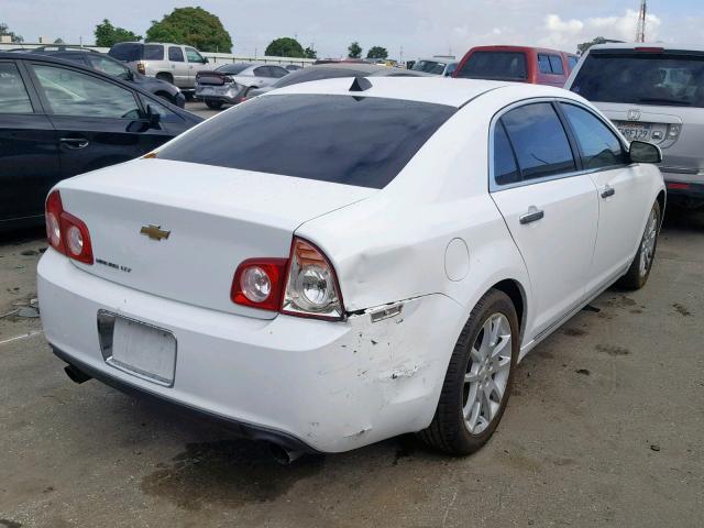1G1ZG5E70CF263086 - 2012 CHEVROLET MALIBU LTZ 白色 照片 4