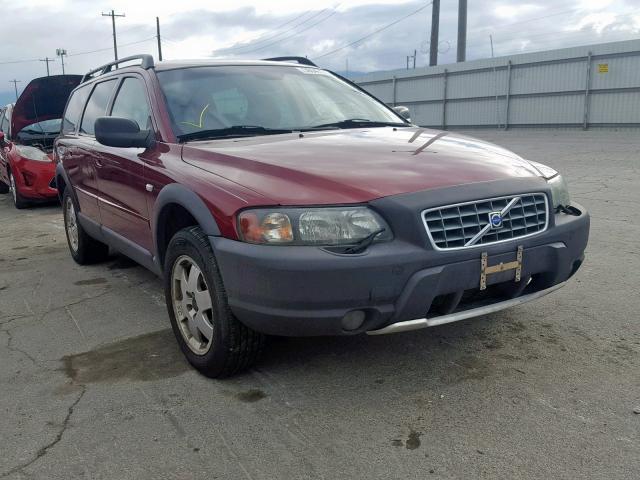 YV1SZ59H141153498 - 2004 VOLVO XC70 MAROON photo 1