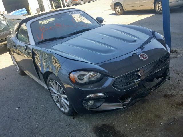 JC1NFAEK1H0104221 - 2017 FIAT 124 SPIDER GRAY photo 1