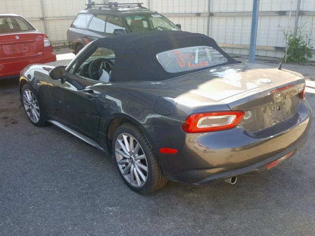 JC1NFAEK1H0104221 - 2017 FIAT 124 SPIDER GRAY photo 3