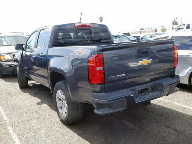 1GCGTCE38G1117369 - 2016 CHEVROLET COLORADO L CHARCOAL photo 3