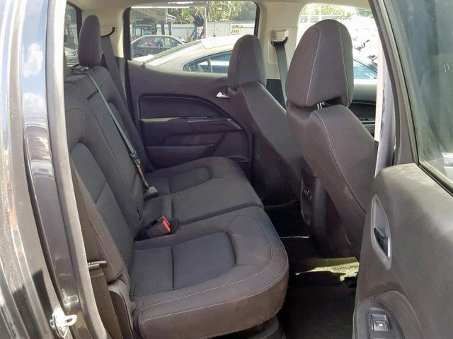 1GCGTCE38G1117369 - 2016 CHEVROLET COLORADO L CHARCOAL photo 6