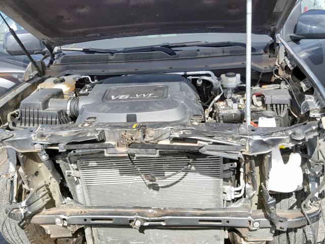 1GCGTCE38G1117369 - 2016 CHEVROLET COLORADO L CHARCOAL photo 7