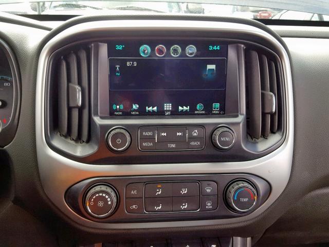 1GCGTCE38G1117369 - 2016 CHEVROLET COLORADO L CHARCOAL photo 9